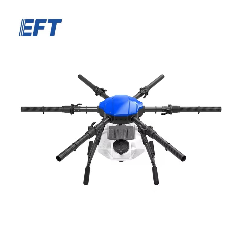 16L Agriculture Drone Sprayer EFT E616P Fertilizer Spraying Agriculture Uav Crop Seeding and Precision Medicine Drone Frame