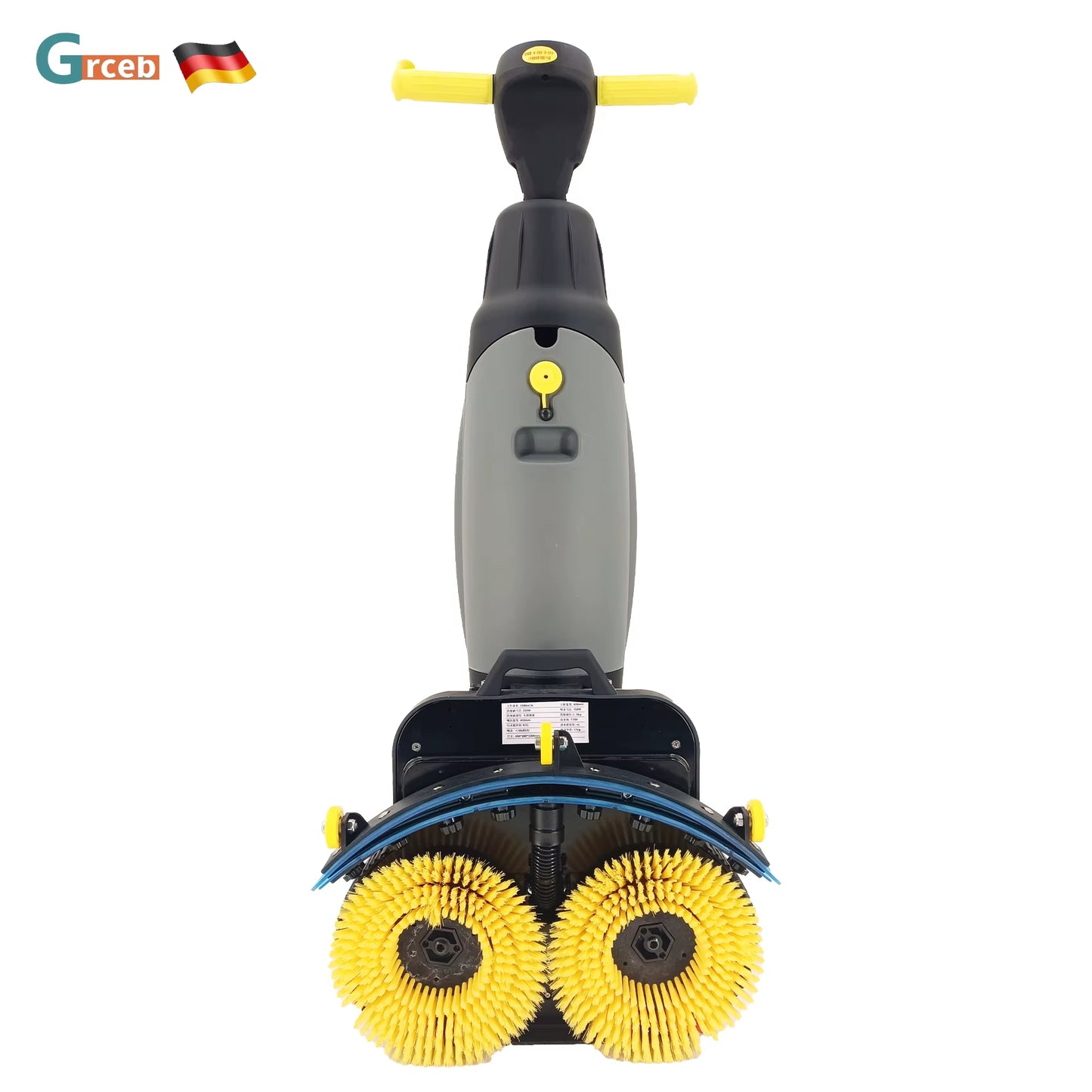 GS03 Electric Walk- Floor Scrubber for Office Warehouse Store New Condition Manual Fuel for Home Farm Use Core Battery Brush