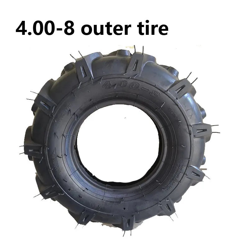 4.00-8 Tyre Parts Agriculture Tire Tractor S Micro Cultivator Agricultural Machinery 400-8 Rubber Herringbone
