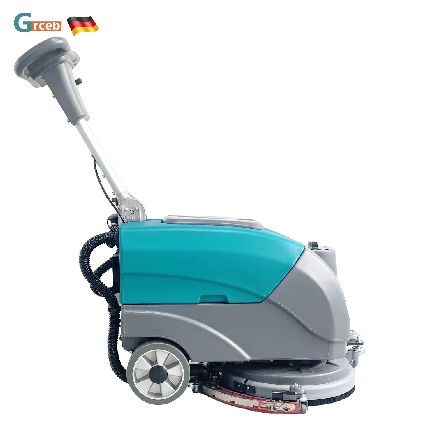 GS400 Electric Auto Scrubber Dryer Machine Compact Size Floor Washing Cleaning 24V Brush Motor Manual Used Farm Construction