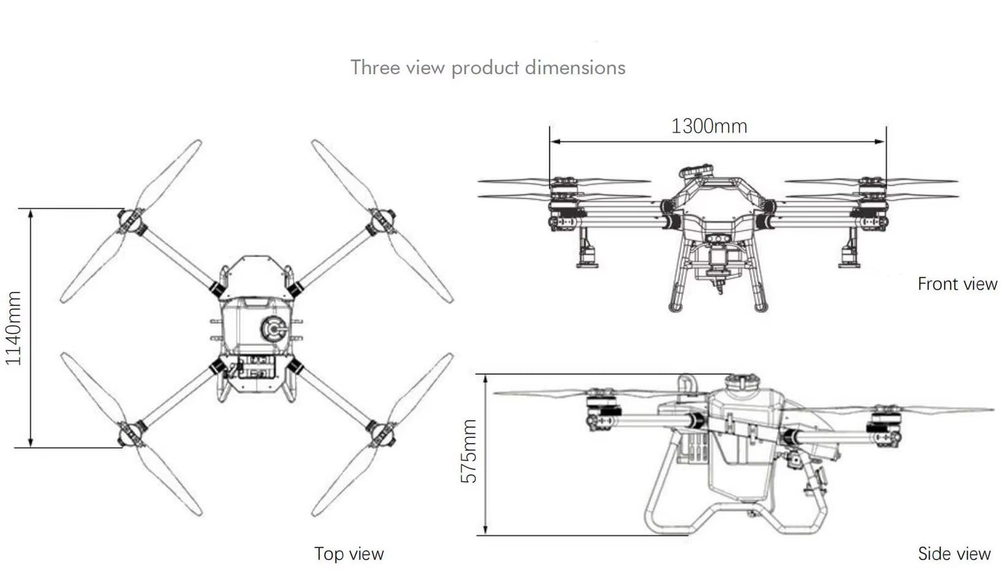 JIS NV16 Big Farm Drone Agriculture Sprayer 15L 15 16 Liters Drone Sprayer Agricultural Spraying Agriculture Drone Sprayer