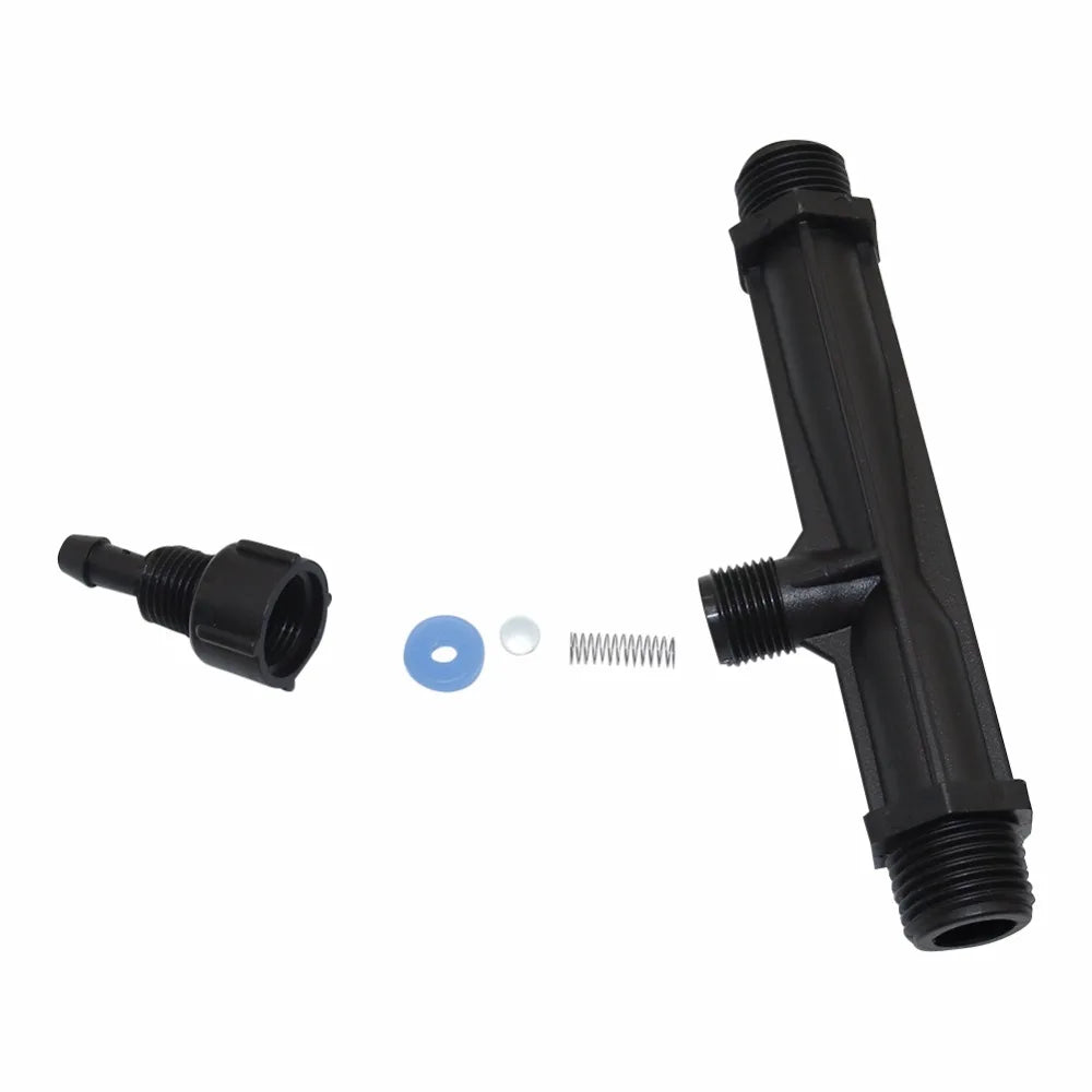 Venturi Tube 1/2" 3/4" Male Thread Agriculture Fertilizer Injector Automatic Fertilization System Garden Irrigation Supplies