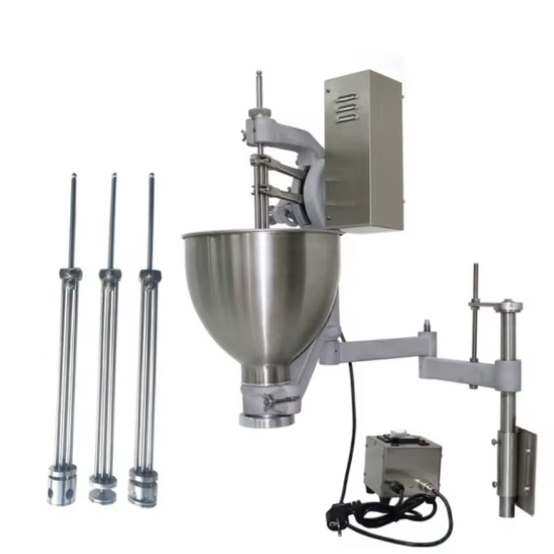Commercial Electric Turkish Dessert Snack Lokma Takimi Loukoumades Machine Price Doughnut Dropper Flower Donut Hopper