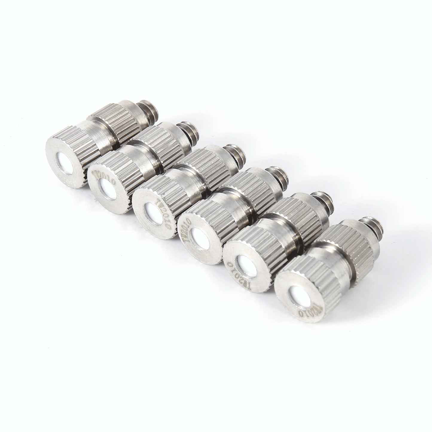 50Pcs High Pressure Misting Sprayer 3/16" Male Thread Industry Cooling Humidification Garden Greenhouse Agriculture Nozzle