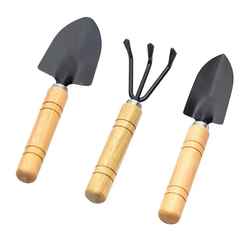 3Pcs Plant Garden Tools Set for Potted Plants Seedling Pruning Tweezers Scissors Flowers Potted Plant Garden Tools Weeding Tools