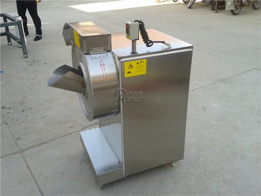 Commercial Vegetable Fruit Cutting Machine Electric French Potato Cutter Slicer Onion Cassava Cutting Machine