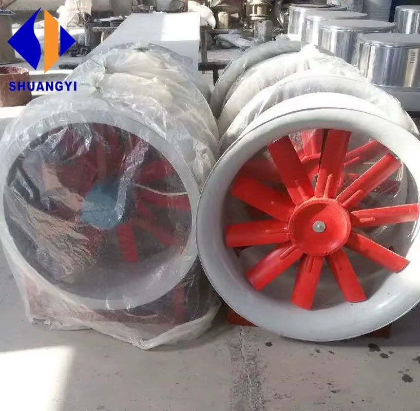 8 to 24 Inch Duct Connection Industrial Ventilation Equipment Axial Flow Exhaust Fan Blower