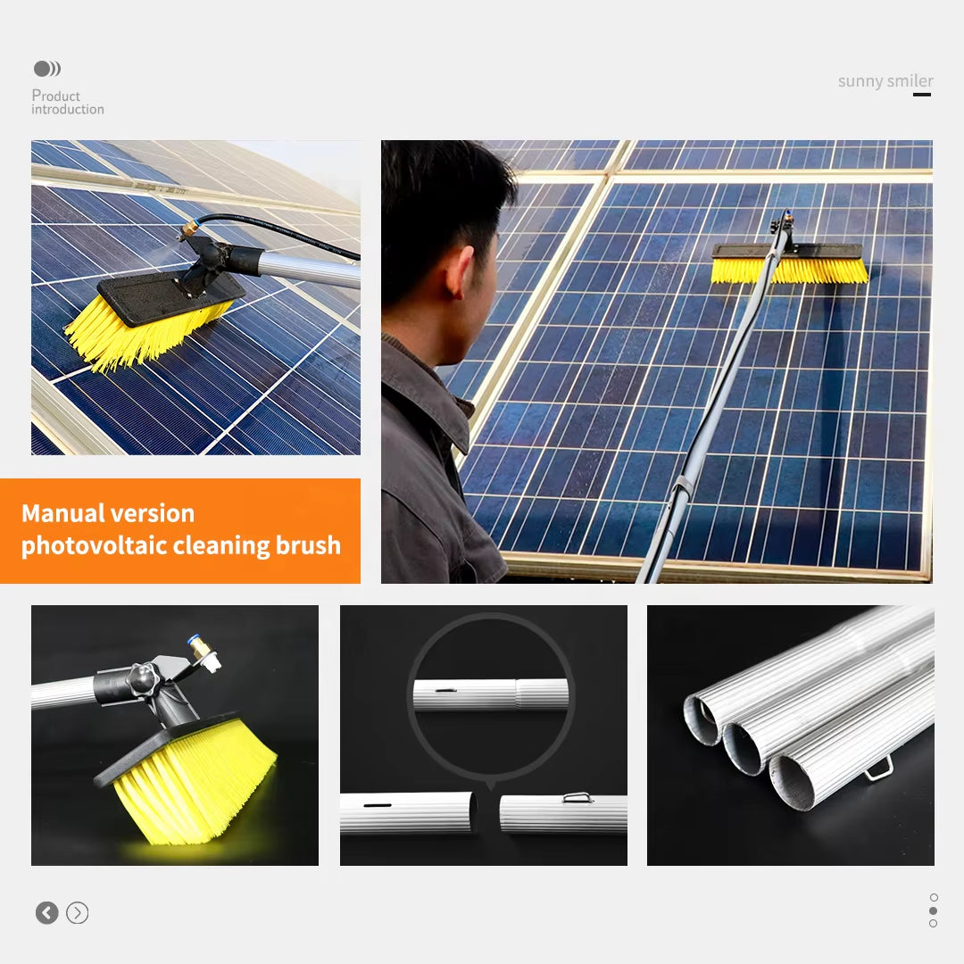 Pv Panel Wash for Farm Power Station Motor-Driven Solar Cell Panel Cleaner C21-5.4M for Short Distance Solar Panel
