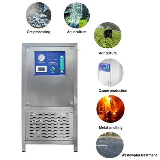 Qlozone 120V 110V Industrial Oxygene Concentrator Wholesale Aquaculture Oxygen Generator for Fishing Farm