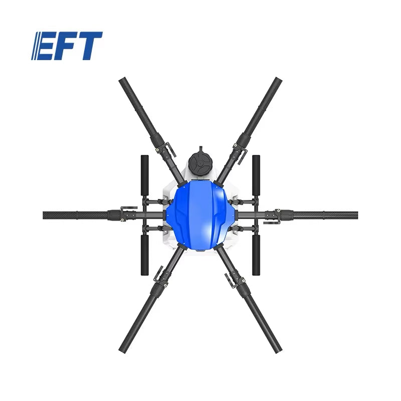 16L Agriculture Drone Sprayer EFT E616P Fertilizer Spraying Agriculture Uav Crop Seeding and Precision Medicine Drone Frame
