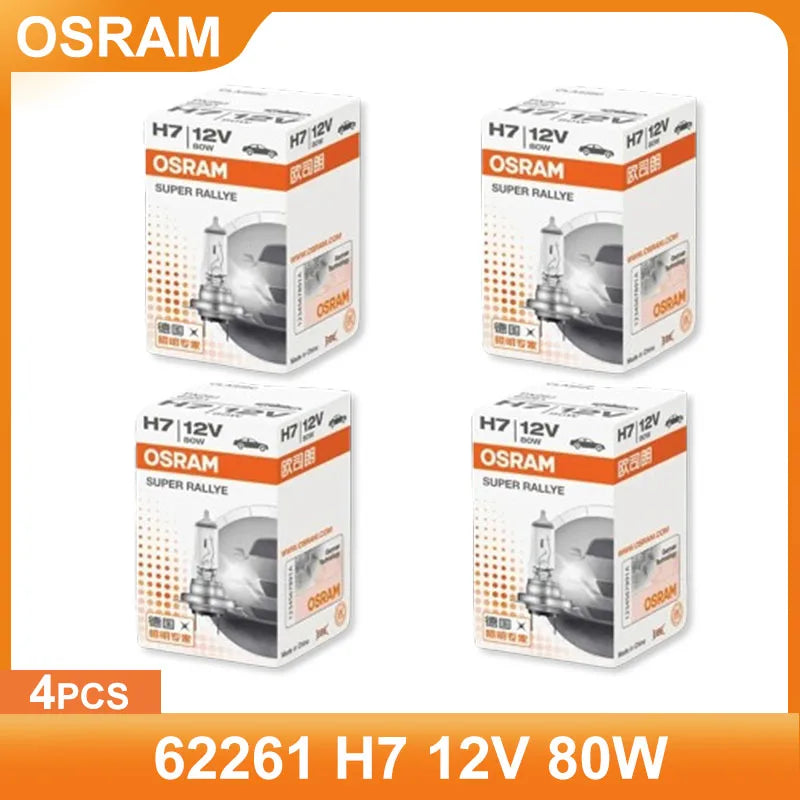 OSARM Classic 62261 H7 12V 80W Px26D Original Base Low Beam Fog Light Car Light 3200K Yellow Original Bulb Wholesale