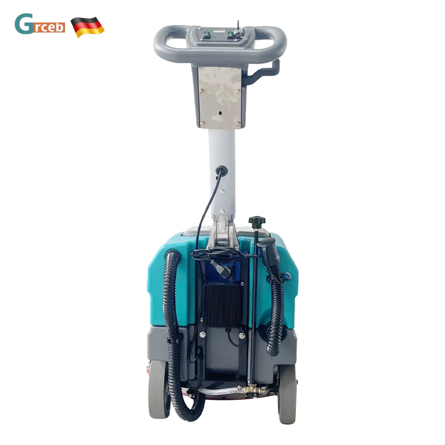 GS400 Electric Auto Scrubber Dryer Machine Compact Size Floor Washing Cleaning 24V Brush Motor Manual Used Farm Construction