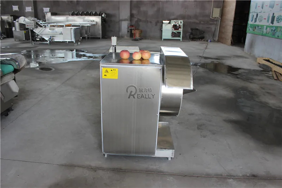 Commercial Vegetable Fruit Cutting Machine Electric French Potato Cutter Slicer Onion Cassava Cutting Machine