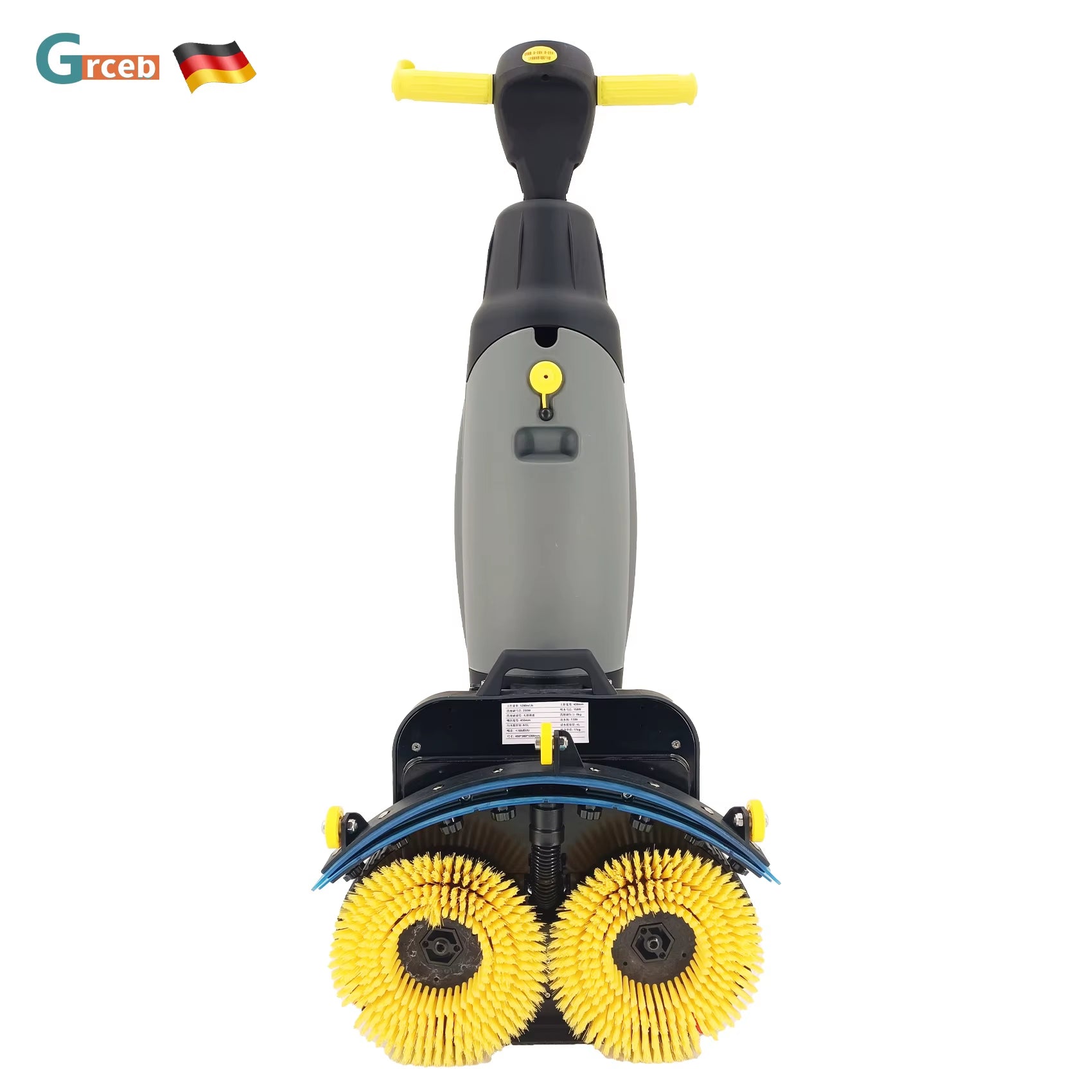 GS03 Electric Walk- Floor Scrubber for Office Warehouse Store New Condition Manual Fuel for Home Farm Use Core Battery Brush