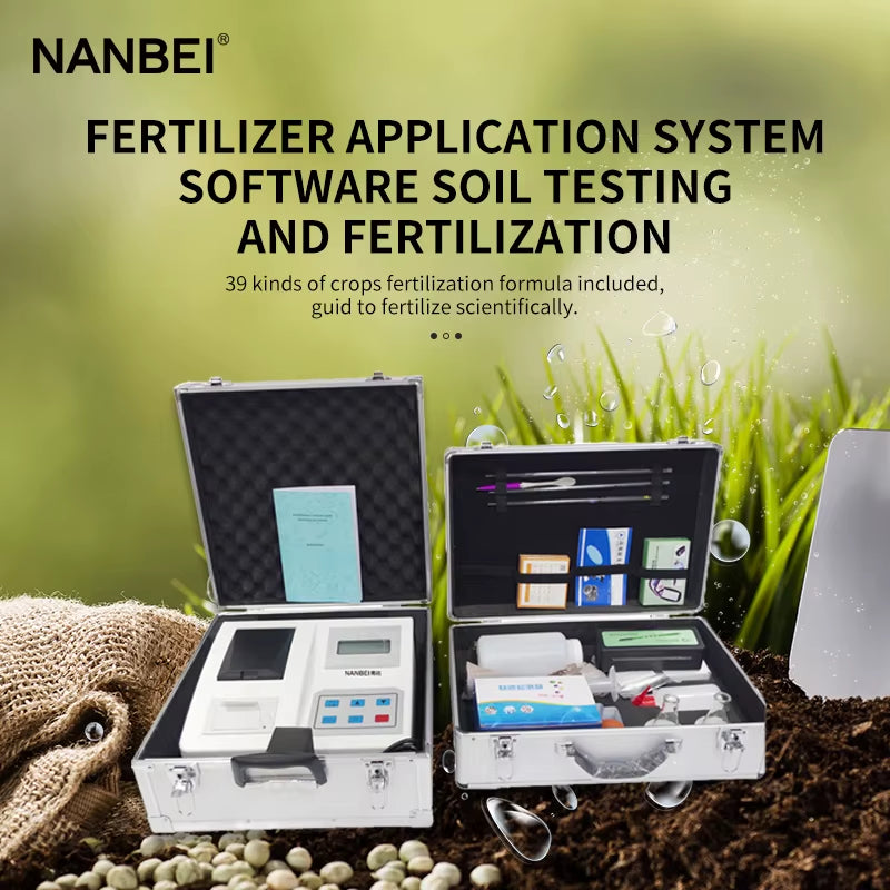 Agriculture Laboratory Soil Ph NPK Analysis Soil Nutrient Analyzer