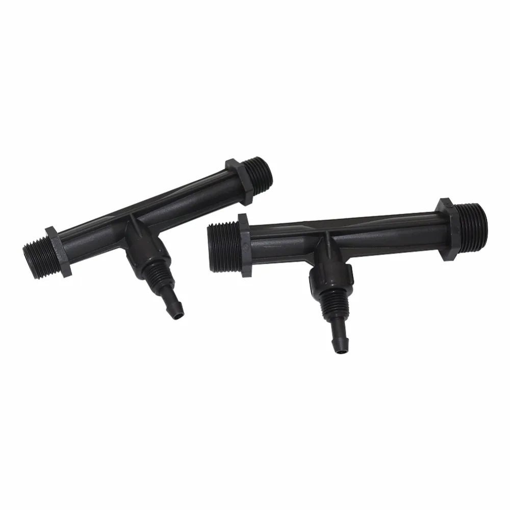Venturi Tube 1/2" 3/4" Male Thread Agriculture Fertilizer Injector Automatic Fertilization System Garden Irrigation Supplies