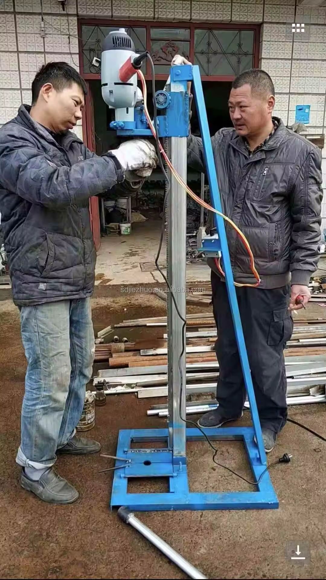 New Type Small Portable Deep Water Well Drilling Machine for Farm