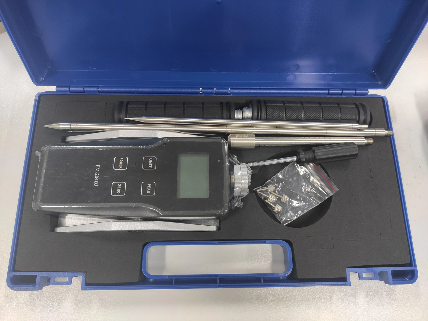 Digital Soil Floor Penetrometer FM-204DJ Soil Compaction Tester Agriculture for Sale