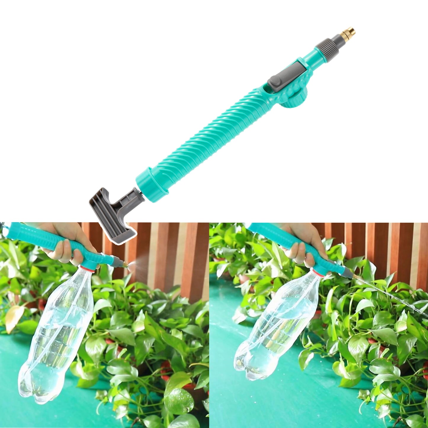 Manual High Pressure Air Pump Sprayer Adjustable Drink Bottle Spray Head Nozzle Garden Watering Tool Sprayer Agriculture Tools