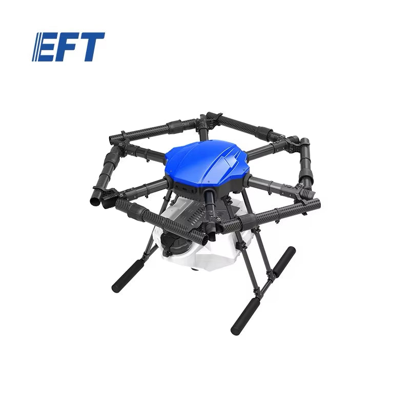 16L Agriculture Drone Sprayer EFT E616P Fertilizer Spraying Agriculture Uav Crop Seeding and Precision Medicine Drone Frame
