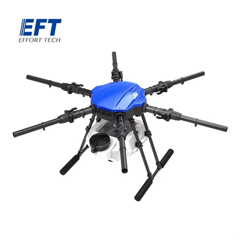 16L Agriculture Drone Sprayer EFT E616P Fertilizer Spraying Agriculture Uav Crop Seeding and Precision Medicine Drone Frame