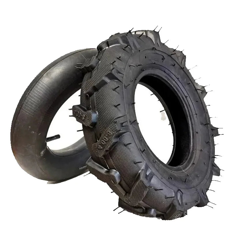 4.00-8 Tyre Parts Agriculture Tire Tractor S Micro Cultivator Agricultural Machinery 400-8 Rubber Herringbone