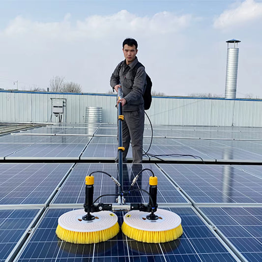 Pv Panel Wash for Farm Power Station Motor-Driven Solar Cell Panel Cleaner C21-5.4M for Short Distance Solar Panel