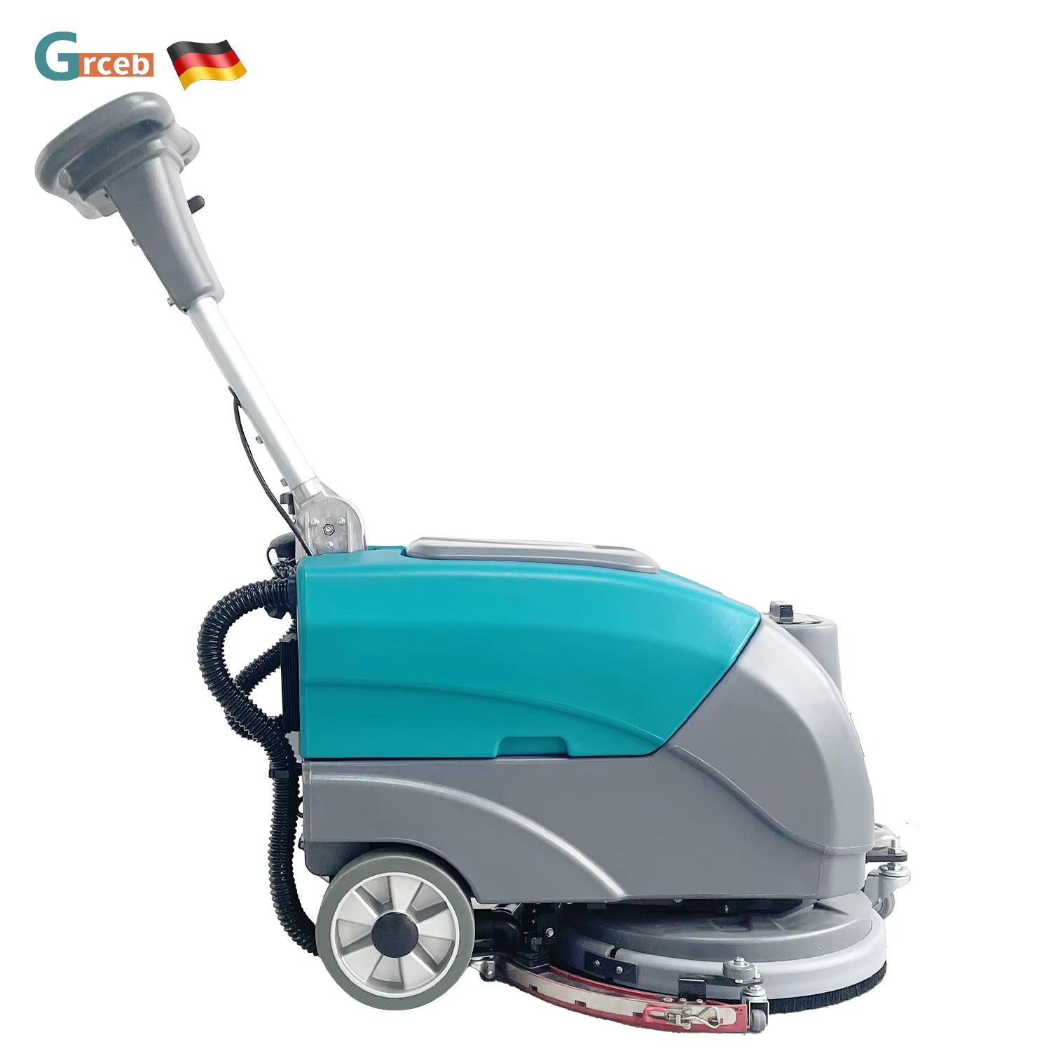 GS400 Electric Auto Scrubber Dryer Machine Compact Size Floor Washing Cleaning 24V Brush Motor Manual Used Farm Construction