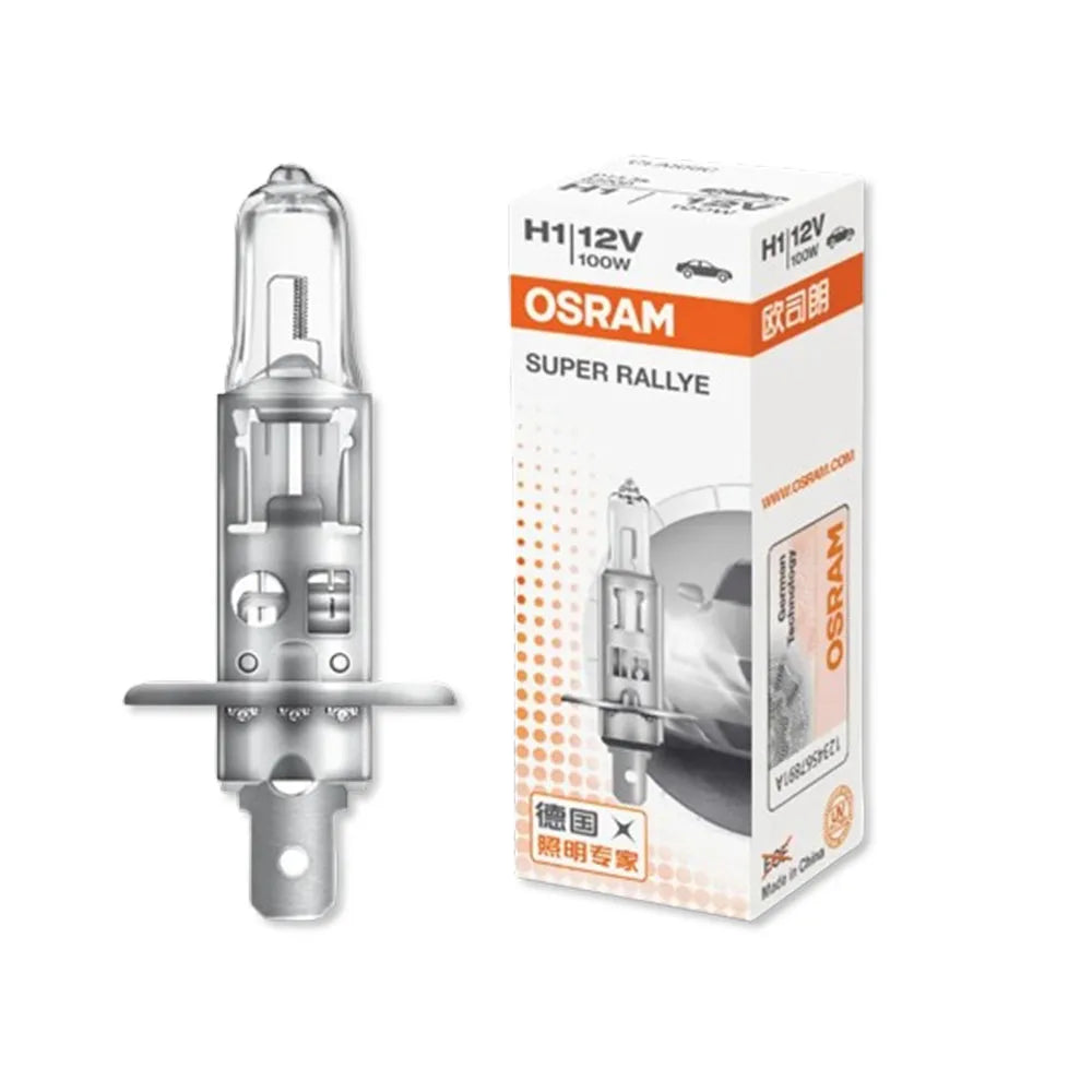 Original 62200 H1 12V 100W P14.5S Super Rally Off-Road Light Car Halogen Headlight Car Bulb 3200K Original Bulb Wholesale