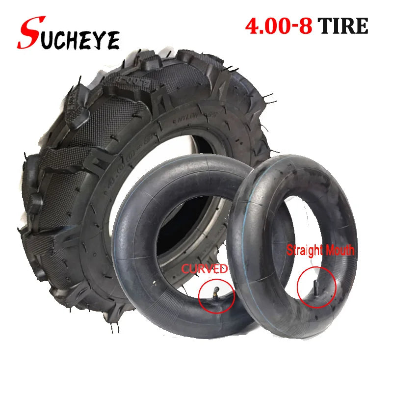 4.00-8 Tyre Parts Agriculture Tire Tractor S Micro Cultivator Agricultural Machinery 400-8 Rubber Herringbone