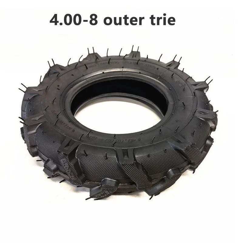 4.00-8 Tyre Parts Agriculture Tire Tractor S Micro Cultivator Agricultural Machinery 400-8 Rubber Herringbone